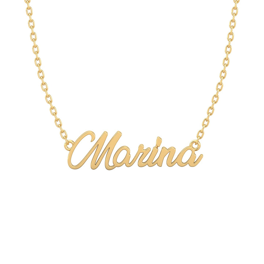 18K Personalized Name Necklace